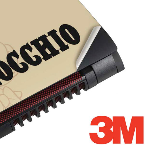 Disney Pinocchio Sketches Portrait Dell Inspiron Skin